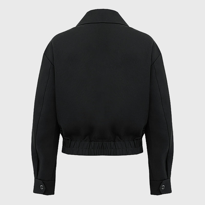 Womens Structured Bomber